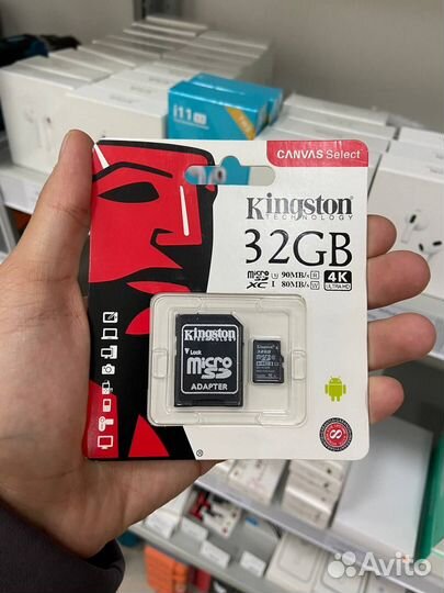 Карта памяти MicroSD 32 гб
