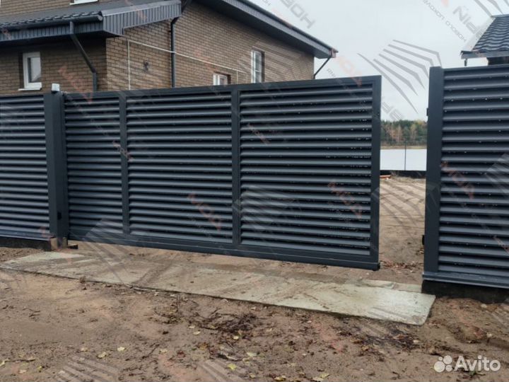 Забор-жалюзи
