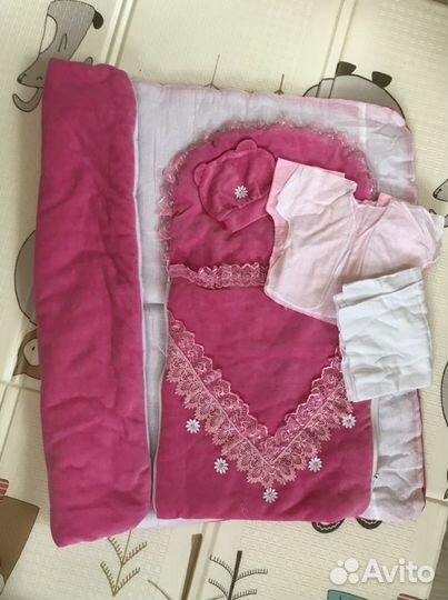 Конверт на выписку для девочки