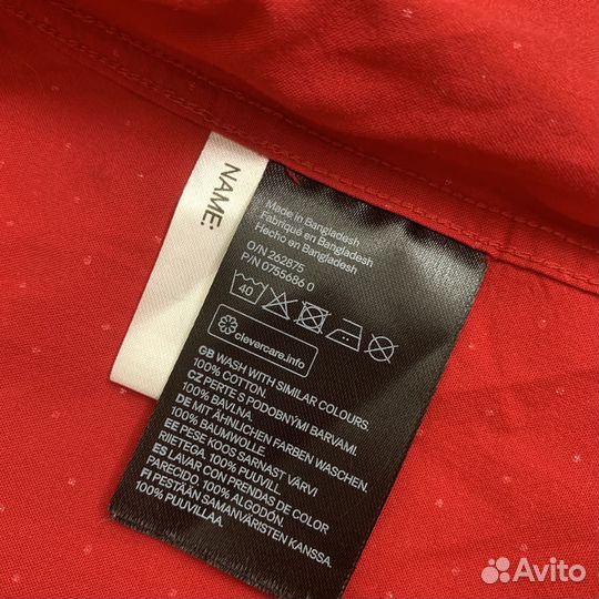 Рубашка h&m в горох для девочки 104