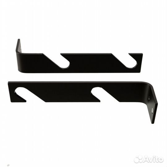 Кронштейн держатель настенный для двух фонов, 2шт