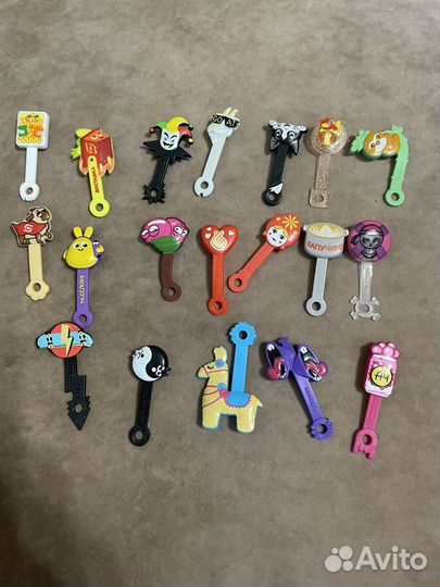 Скрепыши 19 штук без повторов