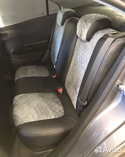 Автомобильные чехлы на Chevrolet Aveo (2012-2015)