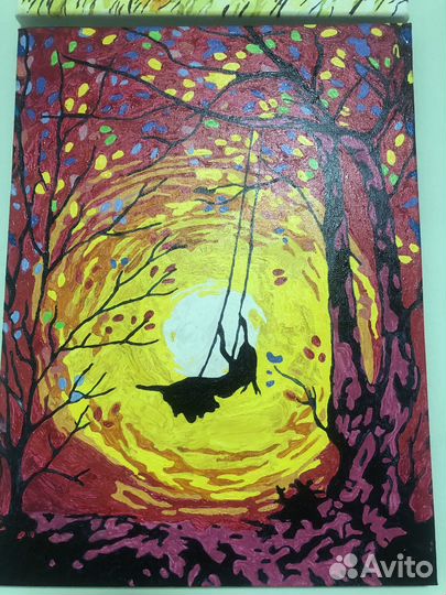 Картины акрил