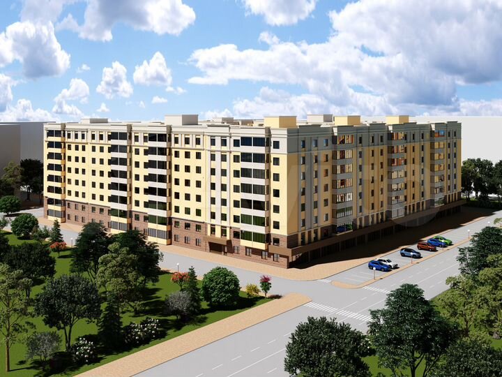 2-к. квартира, 89,1 м², 7/8 эт.