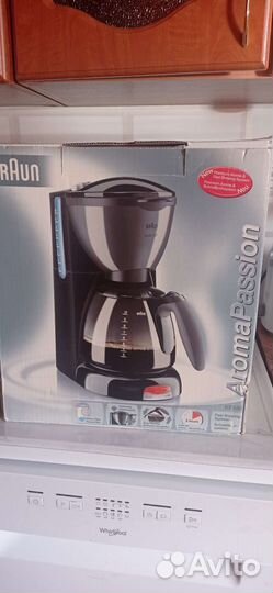 Кофеварка капельная braun