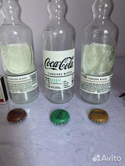 Бутылочка Coca-Cola 3шт