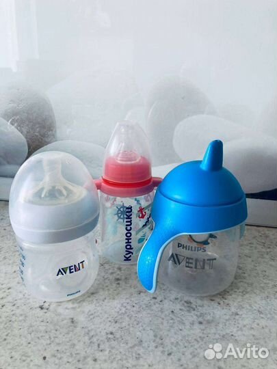 Бутылочки для кормления avent