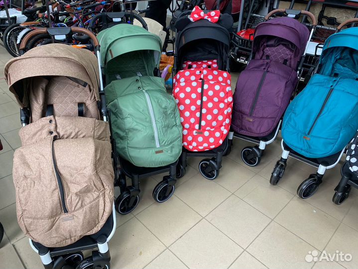 Складные прогулочные коляски