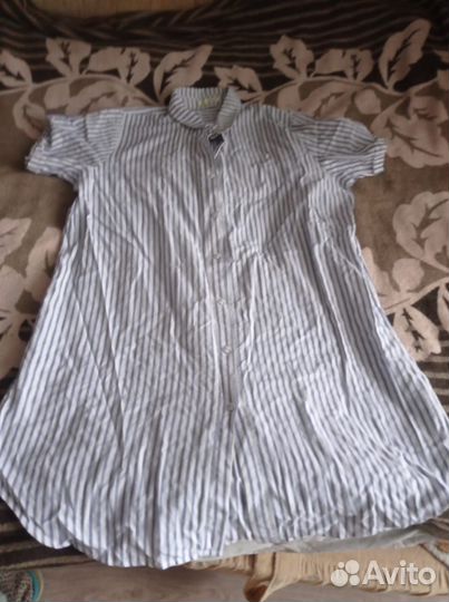 Платье рубашка женская