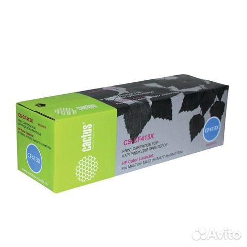 Картридж лазерный cactus CS-CF413X HP LaserJet Pro