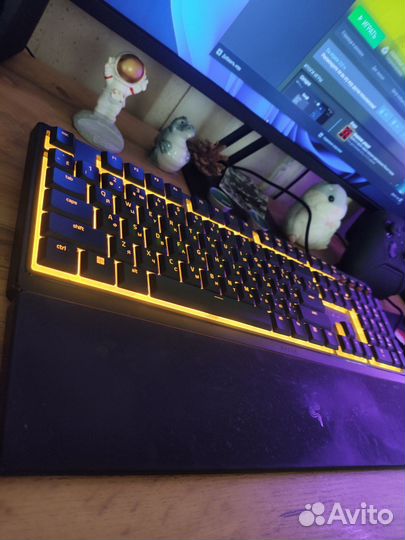 Клавиатура razer ornata v3 и Наушники fifaneh6