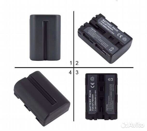 Аккумулятор новый для Sony a57, a58, a65, a77, a99