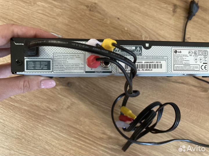 DVD плеер LG модель DP127