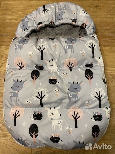 Конверт в коляску демисезонный