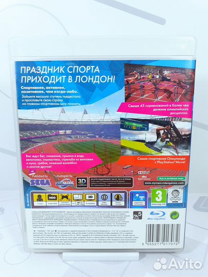 Диск для PS3 London 2012 для PlayStation Move б/у