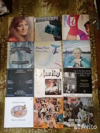 Виниловые пластинки коллекция