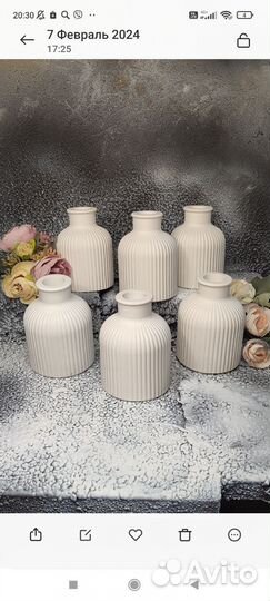 Подсвечник гипс кошка, кашпо,ваза, опт