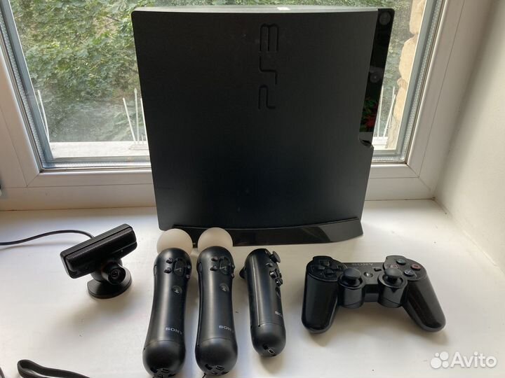 Игровая приставка PS3 slim