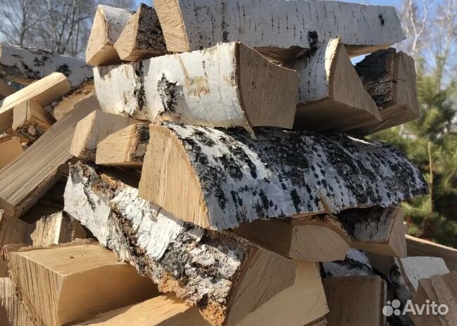 Дрова сухие береза осина ель