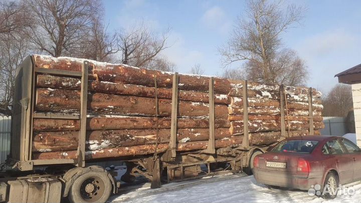 Лес кругляк строевой