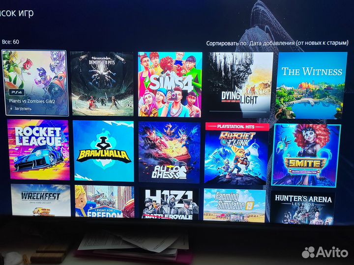 Playstation 5 + 2 геймпада + игры