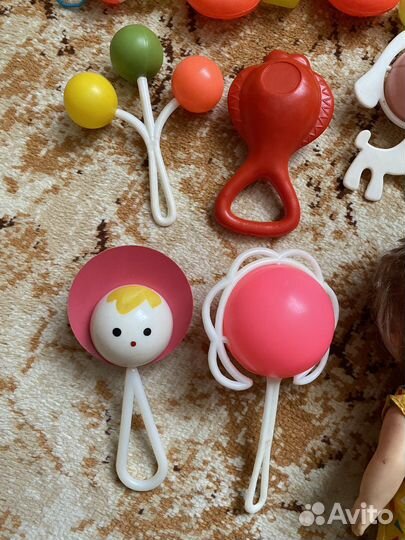 Игрушки, погремушки ссср, дети Барби