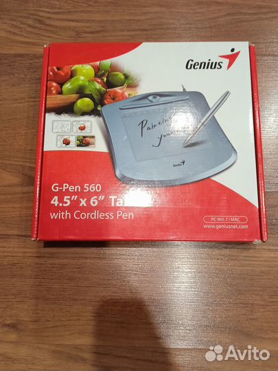 Графический планшет Genius G-Pen560 4.5x6 Tabiet