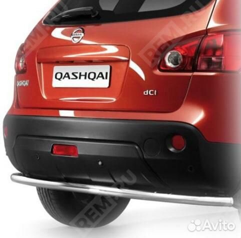 Защита задняя труба, нержавеющая сталь для Nissan