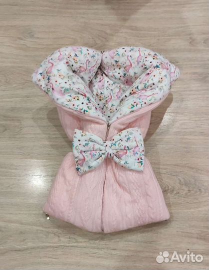 Бронь Комплект на выписку для девочки, 8 предметов