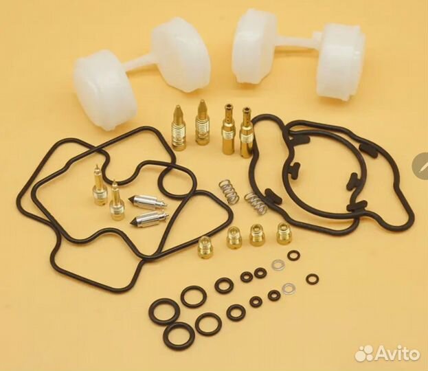 Ремкомплект карбюраторов мотоцикла Honda
