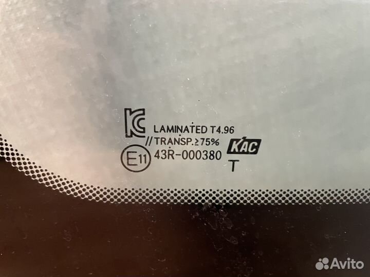 Лобовое стекло на hyundai solaris 1