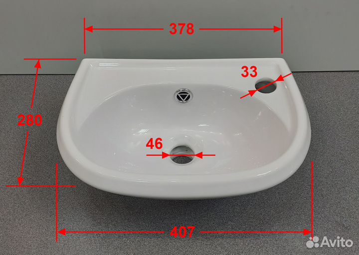 Мини раковина Hybner (польша)