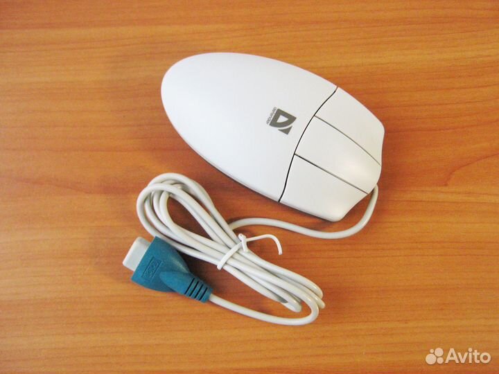 Ретро мышь Defender mouse 130 C. новая. COM