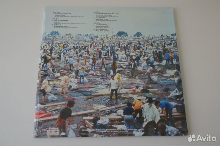 Пластинки фестиваль Woodstock two four