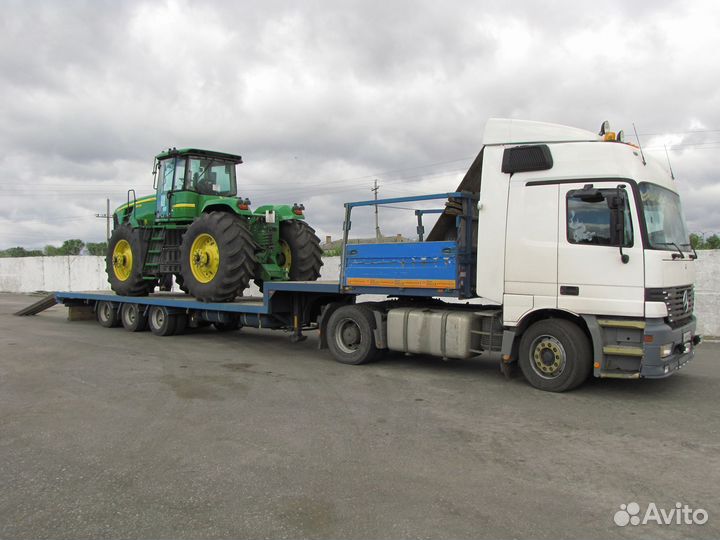 Перевозки негабаритного груза тралом от 300 км