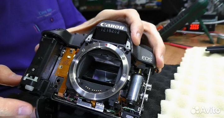 Ремонт фотоаппаратов и объективов