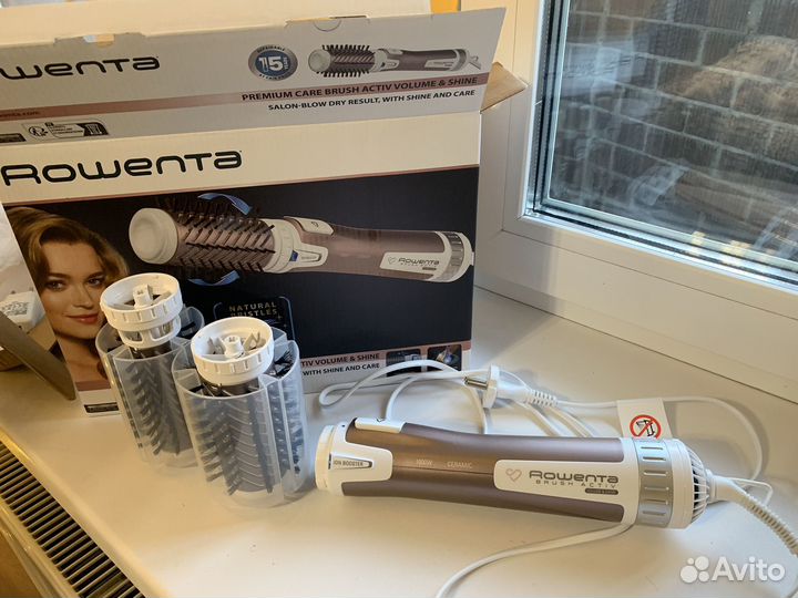 Фен щетка rowenta brush activ