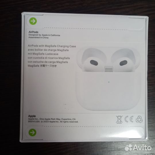 Беспроводные наушники AirPods 3 для IOS и Android