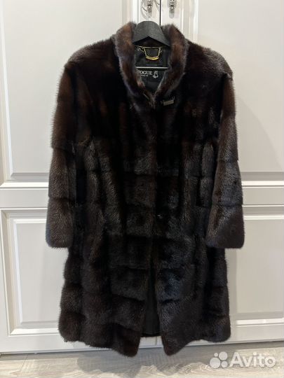Шуба норковая поперечка 42 44
