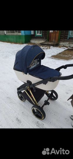 Коляска 2 в 1 adamex kristiano