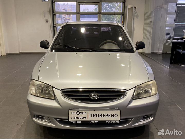 Hyundai Accent 1.5 AT, 2007, 222 925 км