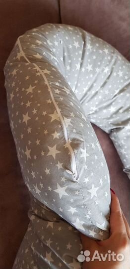 Подушка для беременных с запасной наволочкой