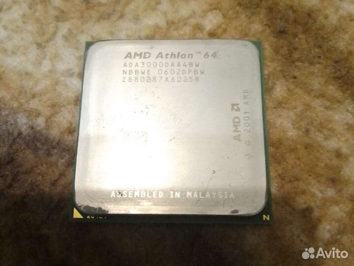 Процессор amd athlon 64 ada3000daa4bw