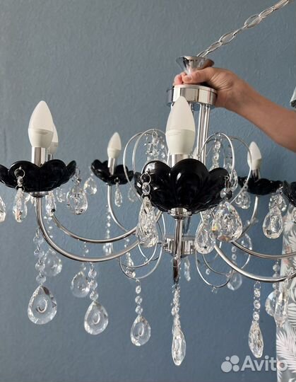 Люстра хрустальная