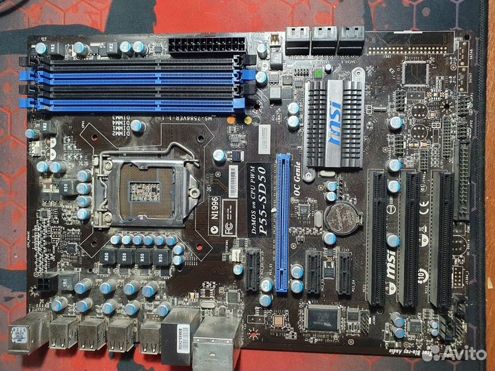 Материнская плата LGA 1156