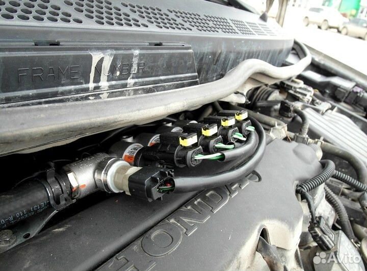 Газ на авто Lexus GS фурнитура гбо №743