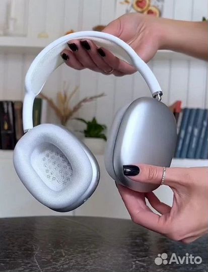 Беспроводные наушники Airpods MAX (черные,серебро)