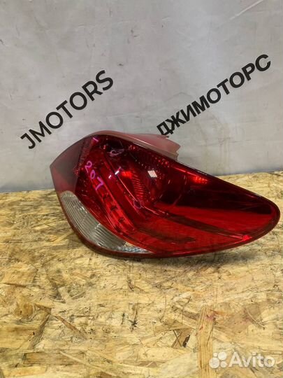 Фонарь задний правый Peugeot 207 рестайлинг
