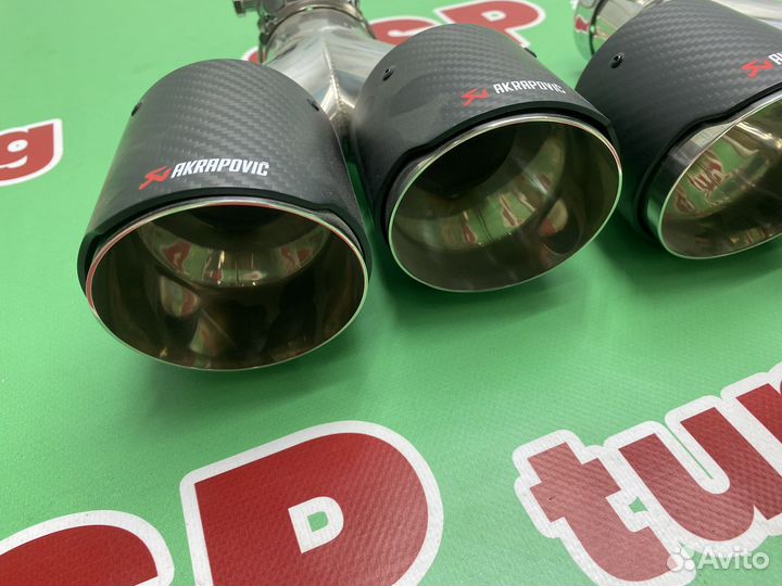 Насадка на глушитель для BMW Акрапович матовые
